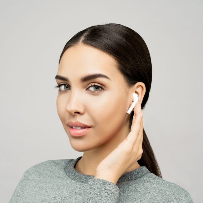 Écouteurs sans fil Bluetooth tactiles